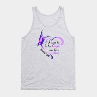 Daddy’s Girl I Used To Be His Angel Now He’s Mine Tank Top